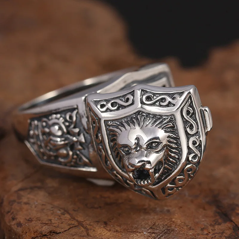 2019 New Fashion 925 Sterling Silver Fashion dazzling lion Rings for Men Gift Punk&Rock
2019 New Fashion 925 Sterling Silver Fashion dazzling lion Rings for Men Gift Punk&Rock