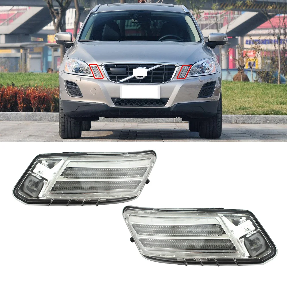 CAPQX 1PCS For Volvo XC60 2009-2013 Front Side Fender Corner Light running light headlight Marker Turn light Signal Fog lamp
CAPQX 1PCS For Volvo XC60 2009-2013 Front Side Fender Corner Light running light headlight Marker Turn light Signal Fog lamp