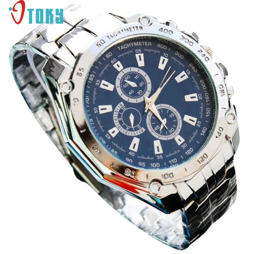 OTOKY Drop Shipping Men's High Quality 3 Dial 6 Needles Stainless Steel Business Quartz Wrist Watch 170608
OTOKY Drop Shipping Men's High Quality 3 Dial 6 Needles Stainless Steel Business Quartz Wrist Watch 170608