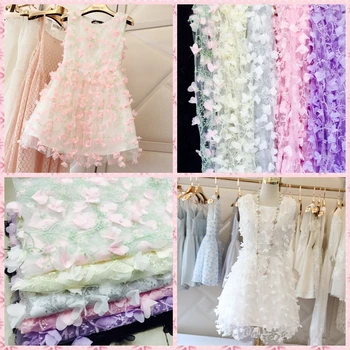 Free shipping width 130 cm 3D embroidery chiffon flower lace fabric cloth diy handmade dress mesh lace fabric
Free shipping width 130 cm 3D embroidery chiffon flower lace fabric cloth diy handmade dress mesh lace fabric