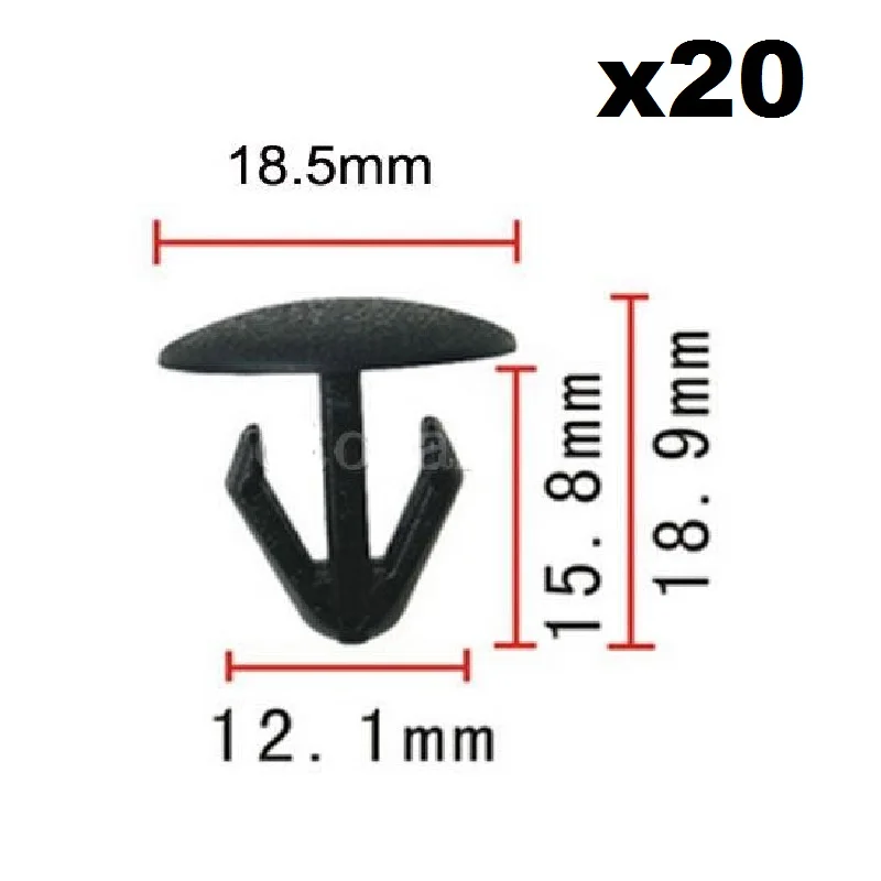 20pcs OEM Fastener Rivet Retainer Clip For Honda, For Toyota (18x15x8mm) 74842-659-0030 Fixed Buckle
20pcs OEM Fastener Rivet Retainer Clip For Honda, For Toyota (18x15x8mm) 74842-659-0030 Fixed Buckle