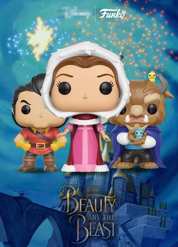New FUNKO POP Official Beauty & The Beast - Winter Beast, Caston, Belle Vinyl Figure Collectible Toy with Original box
New FUNKO POP Official Beauty & The Beast - Winter Beast, Caston, Belle Vinyl Figure Collectible Toy with Original box
