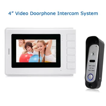 XinSiLu New Arrival 4 inch 4 Wire Door Intercom Support IR Cut for Better Night Vision Video Door Phone Intercom System 1V1
XinSiLu New Arrival 4 inch 4 Wire Door Intercom Support IR Cut for Better Night Vision Video Door Phone Intercom System 1V1