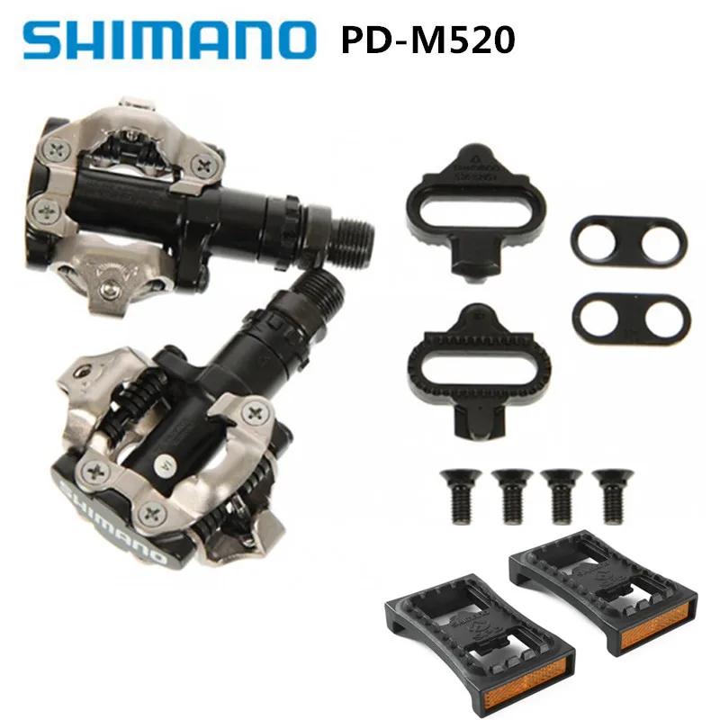 SHIMANO PD-M520 540 Black lock pedal mountain bike self-locking pedal can add PD22 pedal brand new original
SHIMANO PD-M520 540 Black lock pedal mountain bike self-locking pedal can add PD22 pedal brand new original