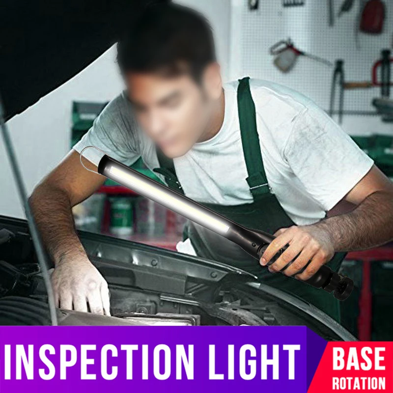 hlxg USB Rechargeable Work Flashlight Magnetic Inspection Torch Lantern Hook Hanging Lamp For Car Repairing Camping Lights
hlxg USB Rechargeable Work Flashlight Magnetic Inspection Torch Lantern Hook Hanging Lamp For Car Repairing Camping Lights