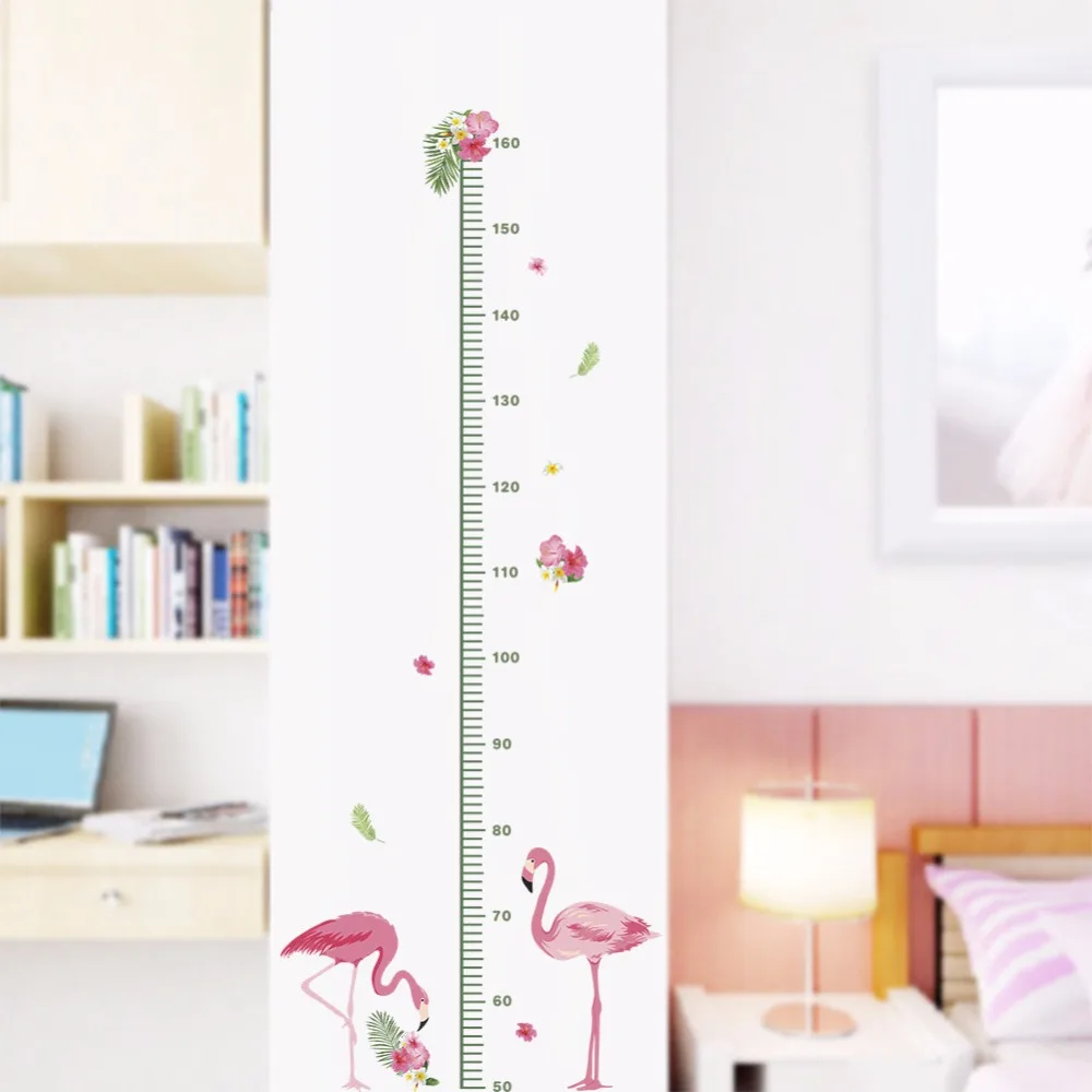 % 3d cartoon Animals Flamingos Height Measure Wall Sticker Kids Rooms bedroom Growth Chart Nursery Room Decor Wall Decals Art
% 3d cartoon Animals Flamingos Height Measure Wall Sticker Kids Rooms bedroom Growth Chart Nursery Room Decor Wall Decals Art