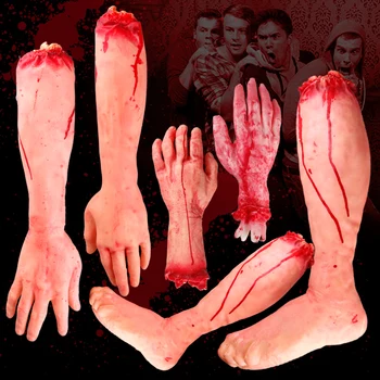Life-Size Animated Broken Limbs Halloween Props Terror for Haunted House Bar Party Decorations Tricky Toys Free Shipping
Life-Size Animated Broken Limbs Halloween Props Terror for Haunted House Bar Party Decorations Tricky Toys Free Shipping