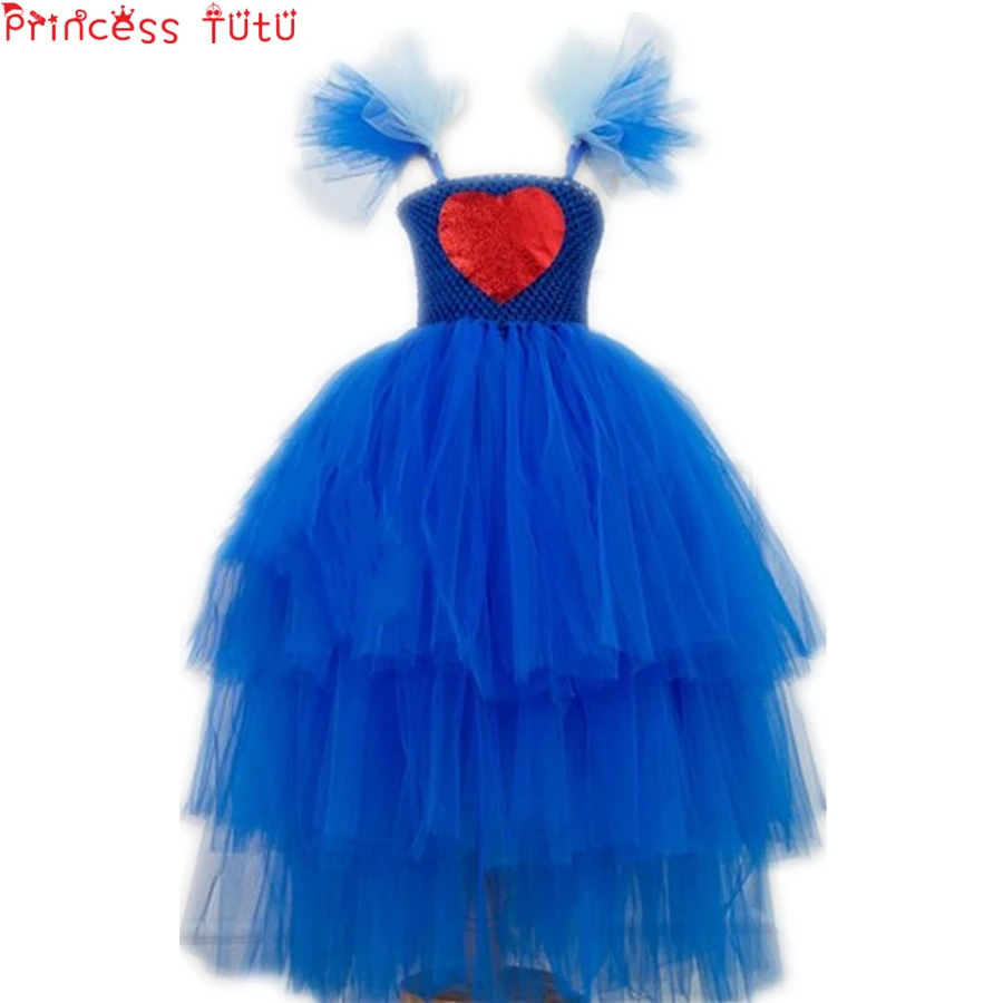 Ankle-Length Handmade Descendants Evie Inspired Tutu Dress Royal Blue Evie Fancy Dress Birthday Party Pageant Outfit With Heart
Ankle-Length Handmade Descendants Evie Inspired Tutu Dress Royal Blue Evie Fancy Dress Birthday Party Pageant Outfit With Heart