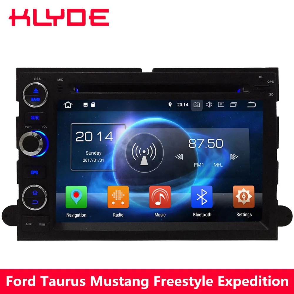 KLYDE 4G WIFI Android 8.0 7.1 6.0 Octa Core 4GB+32GB Car DVD Player Radio For Ford Escape Explorer Mustang Freestyle Expedition 
KLYDE 4G WIFI Android 8.0 7.1 6.0 Octa Core 4GB+32GB Car DVD Player Radio For Ford Escape Explorer Mustang Freestyle Expedition