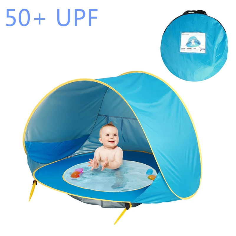 Children Baby Games Beach Tent Portable Outdoor Uv-protecting Child Swimming Pool Summer Play House Tent Toys For Baby Kids
Children Baby Games Beach Tent Portable Outdoor Uv-protecting Child Swimming Pool Summer Play House Tent Toys For Baby Kids