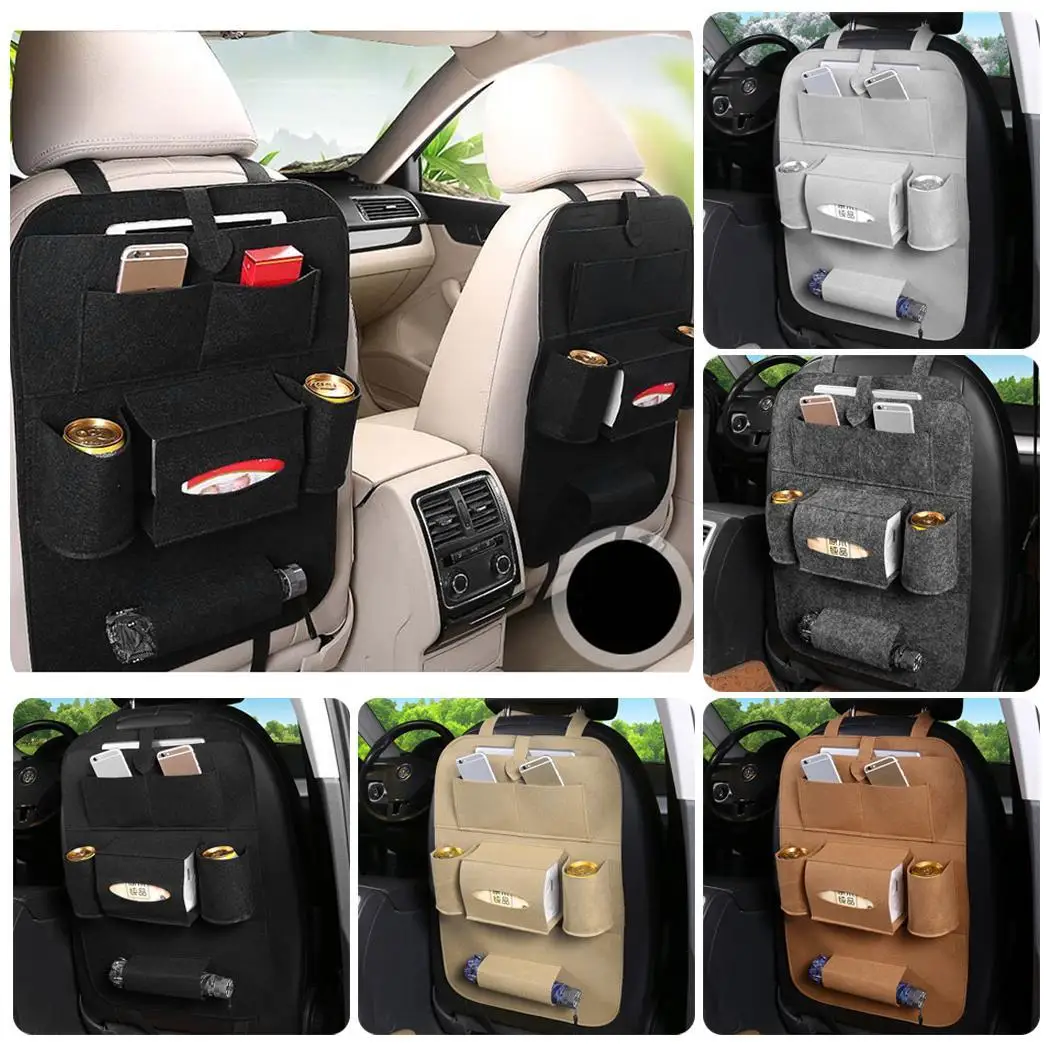Sailnovo 40 x 55cm Car Back Seat Storage Bag Car Auto Back Seat Multi Pockets Storage Organizer Holder Bag for Most Vehicle
Sailnovo 40 x 55cm Car Back Seat Storage Bag Car Auto Back Seat Multi Pockets Storage Organizer Holder Bag for Most Vehicle