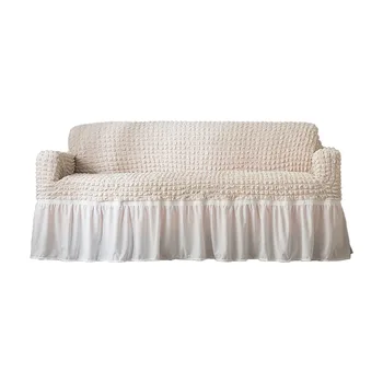 Luxury Sofa Cover 3D Popcorn Style Slipcover High Elasticity Universal Furniture Couch Protector Case with Skirt Beige
Luxury Sofa Cover 3D Popcorn Style Slipcover High Elasticity Universal Furniture Couch Protector Case with Skirt Beige