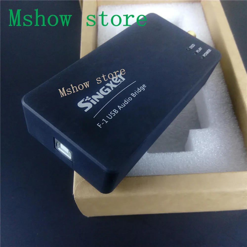 New SINGXER F-1 XMOS XU208 USB Digital Interface Module High end U8 upgraded version CNC Aluminum Protective Case hifi audio
New SINGXER F-1 XMOS XU208 USB Digital Interface Module High end U8 upgraded version CNC Aluminum Protective Case hifi audio