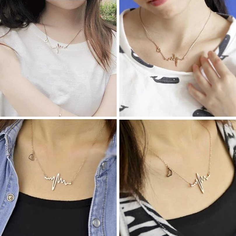 2019 New Trendy Ladies Romantic Alloy Wave Heart Pendant Necklaces Plated Charm Necklaces for Women Gifts Accessories Jewelry
2019 New Trendy Ladies Romantic Alloy Wave Heart Pendant Necklaces Plated Charm Necklaces for Women Gifts Accessories Jewelry