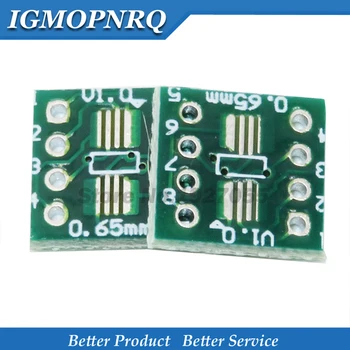10PC/lot SOP8 SSOP8 TSSOP8 to DIP8 Interposer Module PCB Board Adapter Plate 0.65MM
10PC/lot SOP8 SSOP8 TSSOP8 to DIP8 Interposer Module PCB Board Adapter Plate 0.65MM