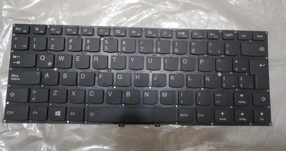 New Laptop keyboard for LENOVO Yoga 910 Yoga 5 Pro Yoga 910-13ikb SPANISH/LATIN SPANISH layout
New Laptop keyboard for LENOVO Yoga 910 Yoga 5 Pro Yoga 910-13ikb SPANISH/LATIN SPANISH layout