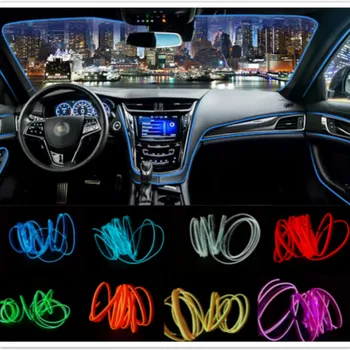 JURUS 5Meters Ambient Light Car Interior Lighting Auto LED Strip EL Wire 12V Car Decorative Lamp Flexible Neon Tube Lights
JURUS 5Meters Ambient Light Car Interior Lighting Auto LED Strip EL Wire 12V Car Decorative Lamp Flexible Neon Tube Lights
