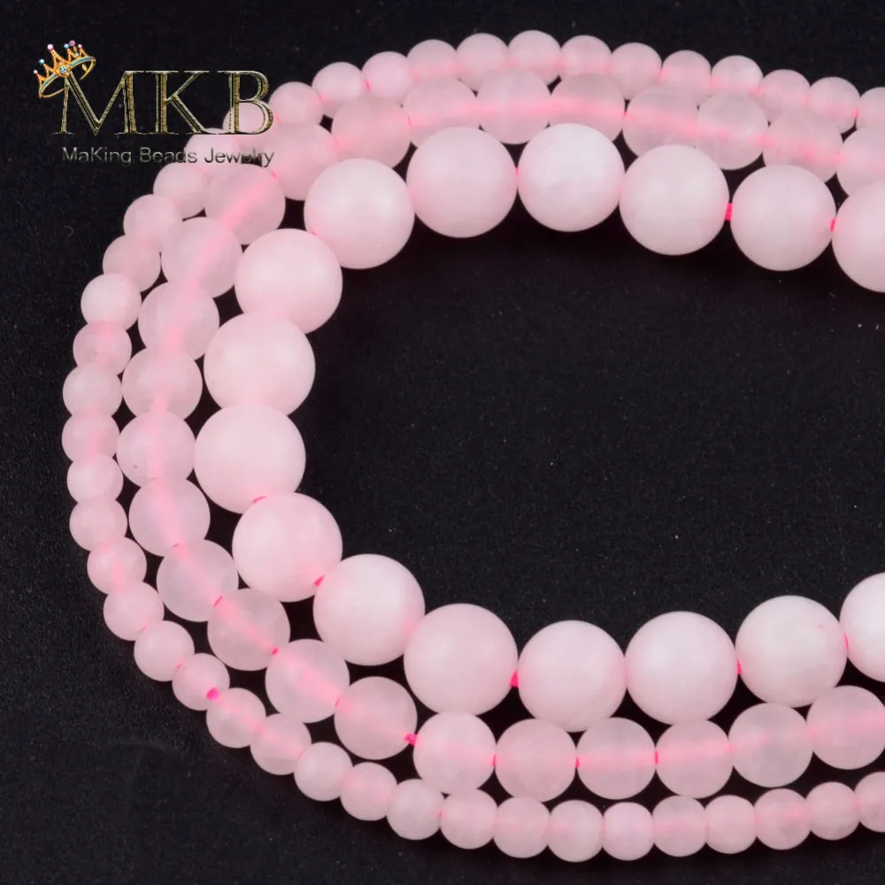Dull Polish Matte Rose Quartzs Round Beads For Jewelry Making 4/6/8/10/12mm Natural Pink Crystal Stone Beads Fit Diy Bracelet
Dull Polish Matte Rose Quartzs Round Beads For Jewelry Making 4/6/8/10/12mm Natural Pink Crystal Stone Beads Fit Diy Bracelet
