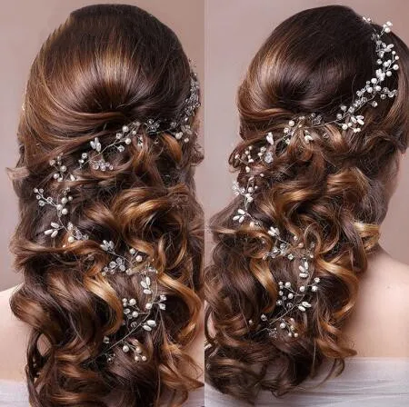 Wedding Headband Pearl Flower Bride Headbands Party Wedding Hair Accessories For Ladies Bridal's Tiara Romantic Hair Jewelry
Wedding Headband Pearl Flower Bride Headbands Party Wedding Hair Accessories For Ladies Bridal's Tiara Romantic Hair Jewelry