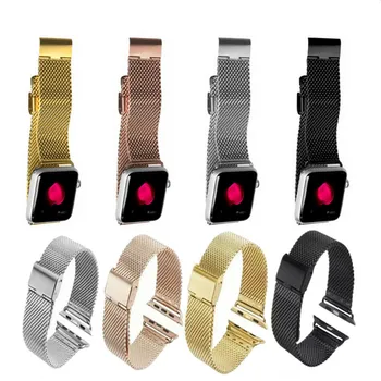 Stainless Steel Replacement Bracelet Band Strap for iWatch 1 2 3 4 5 Watchband Belt for Apple Watch 38mm 42mm 40mm 44mm
Stainless Steel Replacement Bracelet Band Strap for iWatch 1 2 3 4 5 Watchband Belt for Apple Watch 38mm 42mm 40mm 44mm
