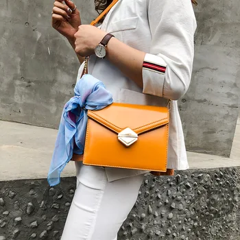 New Fashionable Simple One-shoulder Slanting Yellow Bag Korean Version Chain Sling Bags for Women in 2019
New Fashionable Simple One-shoulder Slanting Yellow Bag Korean Version Chain Sling Bags for Women in 2019