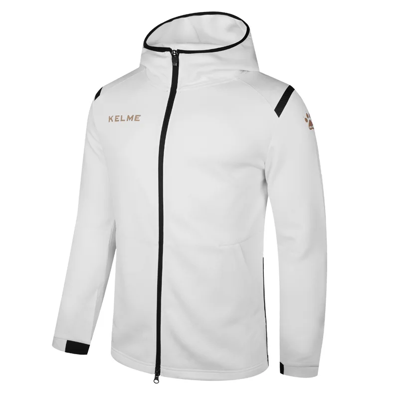 Kelme Hooded sports jacket men's tide leisure fashion running jacket training outerwear 3881336
Kelme Hooded sports jacket men's tide leisure fashion running jacket training outerwear 3881336