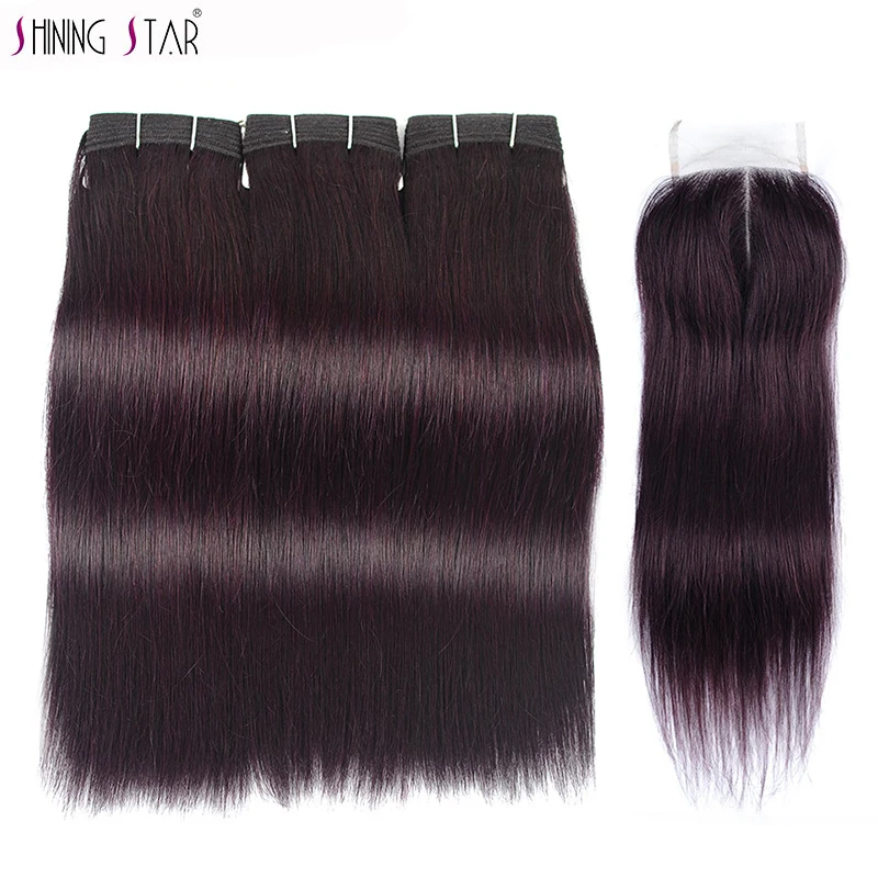 Dark Purple Brazilian Straight Hair Weave Bundle With Closure Purple Red Color 3 Bundle With Closure Non Remy Hair Shining Star
Dark Purple Brazilian Straight Hair Weave Bundle With Closure Purple Red Color 3 Bundle With Closure Non Remy Hair Shining Star