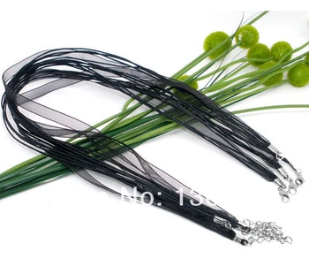 Mixed Color Organza Ribbon Waxen Multi-strand Cord Statement Choker Collar Necklaces Pendants For Women Jewelry 100pcs P1401
Mixed Color Organza Ribbon Waxen Multi-strand Cord Statement Choker Collar Necklaces Pendants For Women Jewelry 100pcs P1401