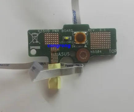 FOR ASUS K55 K55VD K55VJ K55VM Power Button Switch button BOARD With Cable 69N0M7C10F02
FOR ASUS K55 K55VD K55VJ K55VM Power Button Switch button BOARD With Cable 69N0M7C10F02