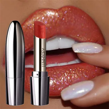 Mermaid shiny metal lipstick Gold Plated Bullet Head Pearl Lipstick Mermaid Ji Shiny Metallic Lipstick20
Mermaid shiny metal lipstick Gold Plated Bullet Head Pearl Lipstick Mermaid Ji Shiny Metallic Lipstick20