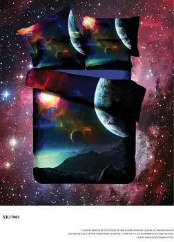 2017New fashion 3D Outer Space Star Galaxy Bedding Set Polyester Cotton Duvet Cover Flat Sheet Pillowcase Queen full Twin 25
2017New fashion 3D Outer Space Star Galaxy Bedding Set Polyester Cotton Duvet Cover Flat Sheet Pillowcase Queen full Twin 25