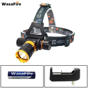 XM-L T6 Led 3800 Lumen Headlamp Scuba Diving Torch 5 Mode Head Lamp Underwater Waterproof Headlight With 18650 Battery + Charger
XM-L T6 Led 3800 Lumen Headlamp Scuba Diving Torch 5 Mode Head Lamp Underwater Waterproof Headlight With 18650 Battery + Charger