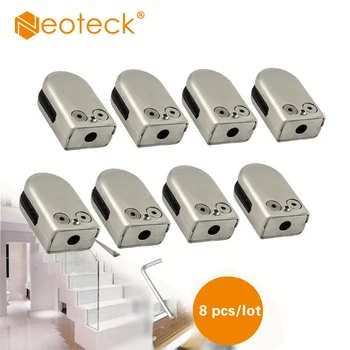 Neoteck 8 Pcs 6/8/10/12mm Stainless Steel 304 Glass Clamp Bracket Clip Holder Flat Back For Window Balustrade Handrail
Neoteck 8 Pcs 6/8/10/12mm Stainless Steel 304 Glass Clamp Bracket Clip Holder Flat Back For Window Balustrade Handrail