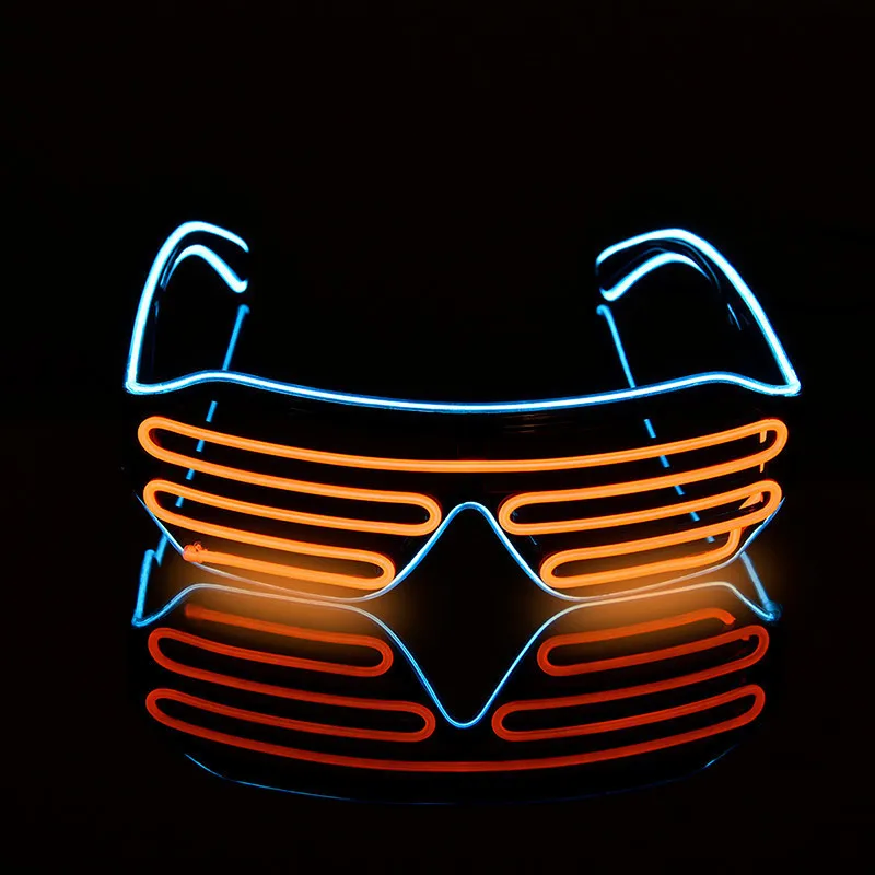 2018 New Glasses Flashing Wire Party Double Color LED Fluorescent Light Luminous Halloween Glasses GlowingParty Decorations
2018 New Glasses Flashing Wire Party Double Color LED Fluorescent Light Luminous Halloween Glasses GlowingParty Decorations