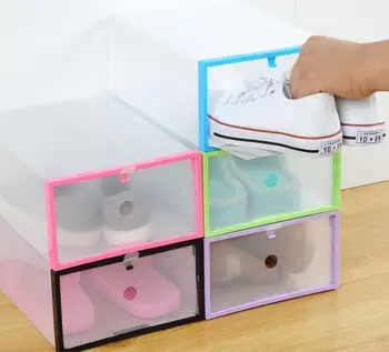 2PC Shoe Organizer Shoe Storage Box Plastic Shoe Box Transparent Rangement Chaussure Shoe Cabinet Make Up Organizer Plastic Box
2PC Shoe Organizer Shoe Storage Box Plastic Shoe Box Transparent Rangement Chaussure Shoe Cabinet Make Up Organizer Plastic Box