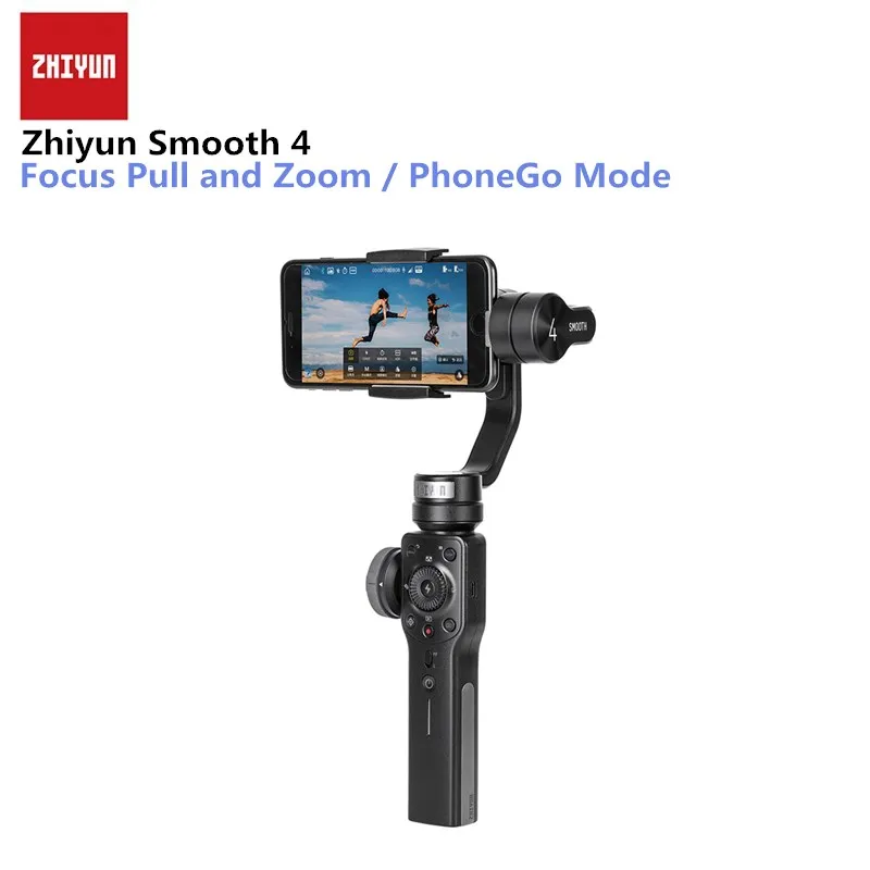ZHIYUN Smooth 4 Q 3-Axis Handheld Gimbal Stabilizer for Smartphone iPhone X 8 Plus 7 6 SE Samsung Galaxy S9,8,7,6
ZHIYUN Smooth 4 Q 3-Axis Handheld Gimbal Stabilizer for Smartphone iPhone X 8 Plus 7 6 SE Samsung Galaxy S9,8,7,6