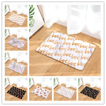 Love Text Printing Flannel Mats Bathroom Living Room Carpets Colorful Mat for Hallway Anti-Slip Tapete
Love Text Printing Flannel Mats Bathroom Living Room Carpets Colorful Mat for Hallway Anti-Slip Tapete