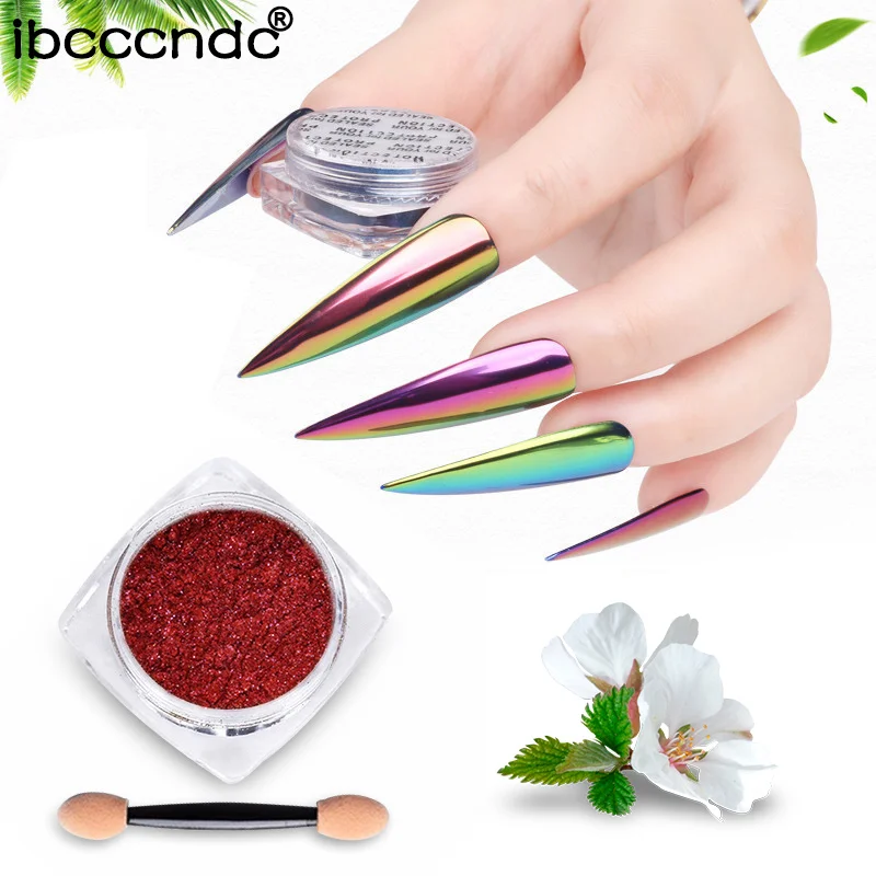 Hot 1g/box Shinning Mirror Nail Glitter Powder Use with UV Gel Top coat Nail powder Pigment Glitters Dust Nail Art Decorations
Hot 1g/box Shinning Mirror Nail Glitter Powder Use with UV Gel Top coat Nail powder Pigment Glitters Dust Nail Art Decorations