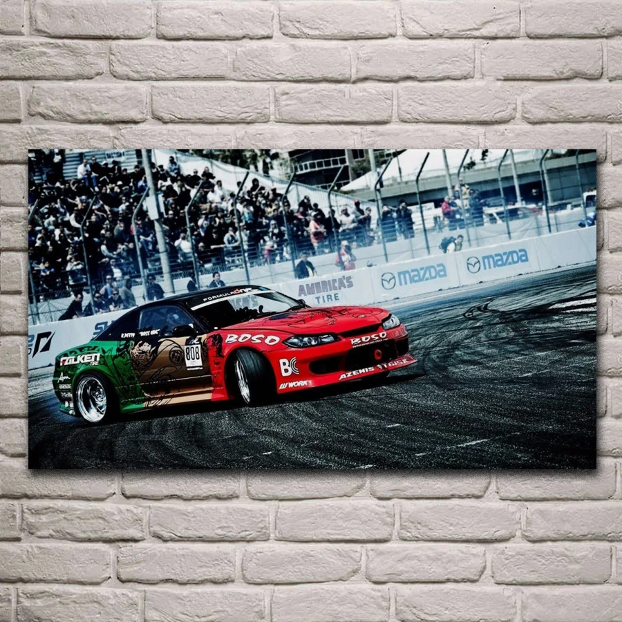 Drift Car sports car racing field artwork living room decoration home wall art decor wood frame fabric posters KF402
Drift Car sports car racing field artwork living room decoration home wall art decor wood frame fabric posters KF402