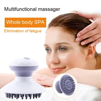 Electric Head Scalp Massager for Hair Washing Shampoo Comb Spa Massage Brush Promotion Price
Electric Head Scalp Massager for Hair Washing Shampoo Comb Spa Massage Brush Promotion Price