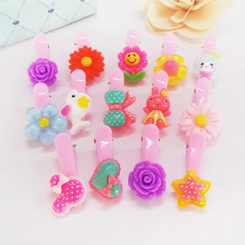 Cute Hair Clips For Girls Glitter Resin Jelly Color Flowers Hairpins Rabbit Animal Heart Bunny Barrettes Kids Hair Accessories
Cute Hair Clips For Girls Glitter Resin Jelly Color Flowers Hairpins Rabbit Animal Heart Bunny Barrettes Kids Hair Accessories