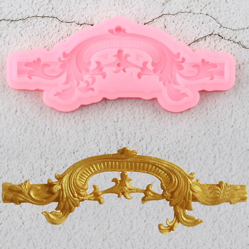 Flower Cake Border Silicone Molds Scroll Relief Cupcake Topper Fondant Mold Cake Decorating Tools Candy Chocolate Gumpaste Mould
Flower Cake Border Silicone Molds Scroll Relief Cupcake Topper Fondant Mold Cake Decorating Tools Candy Chocolate Gumpaste Mould