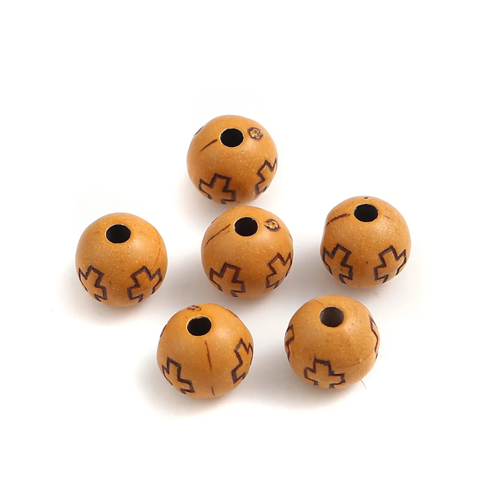 Doreen Box Acrylic Beads Round Light Brown Cross Pattern Imitation Wood Jewelry About 8mm( 3/8") Dia, Hole: Approx 2mm, 500 PCs
Doreen Box Acrylic Beads Round Light Brown Cross Pattern Imitation Wood Jewelry About 8mm( 3/8") Dia, Hole: Approx 2mm, 500 PCs
