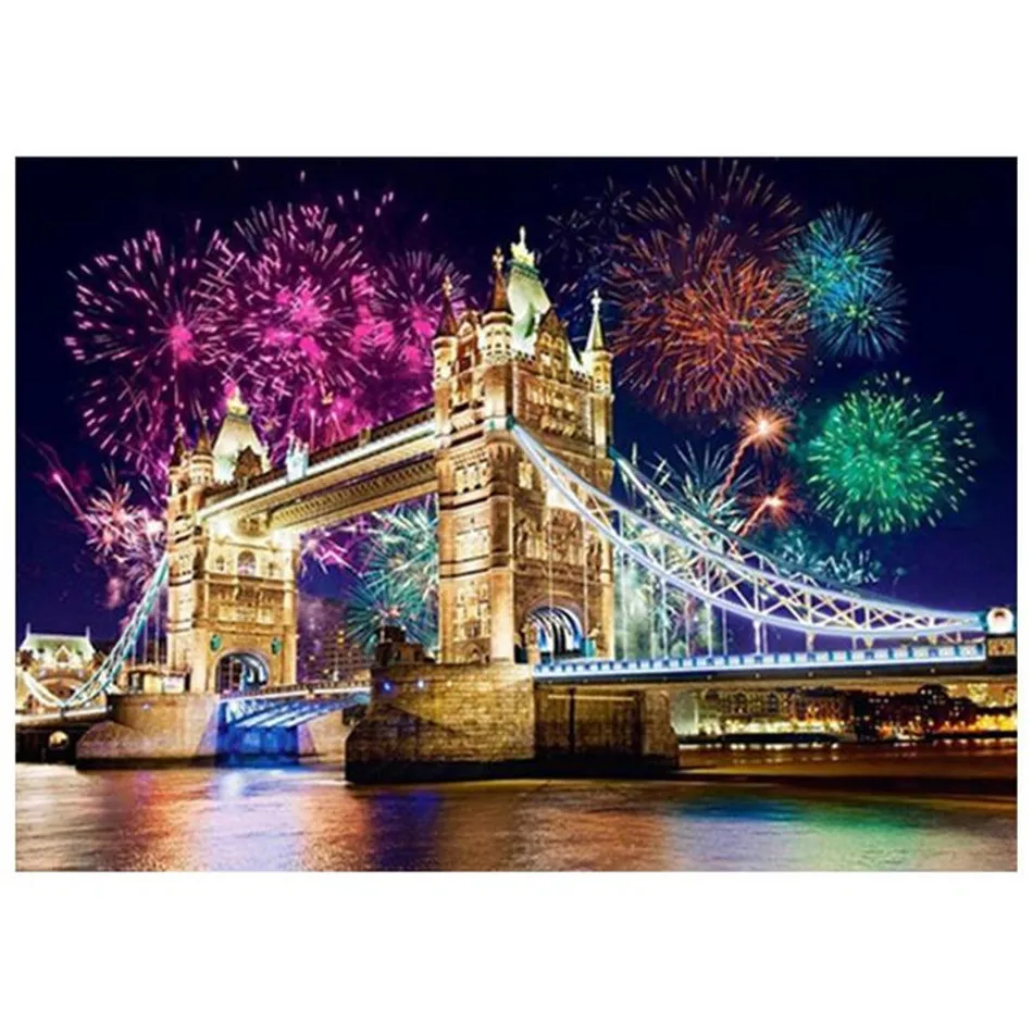 Sashiko DIY 5D Diamond Painting Full Drill Bridge Landscape Cross Stitch Diamond Embroidery Patterns Home Decoration Painting
Sashiko DIY 5D Diamond Painting Full Drill Bridge Landscape Cross Stitch Diamond Embroidery Patterns Home Decoration Painting