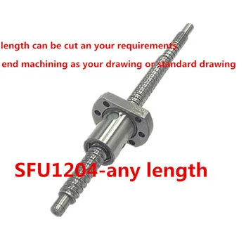 cold roller C7 ball screw 12mm SFU1204 350 400 450 mm ballscrew with end machined + 1204 single ball nut cnc z axis patrs
cold roller C7 ball screw 12mm SFU1204 350 400 450 mm ballscrew with end machined + 1204 single ball nut cnc z axis patrs