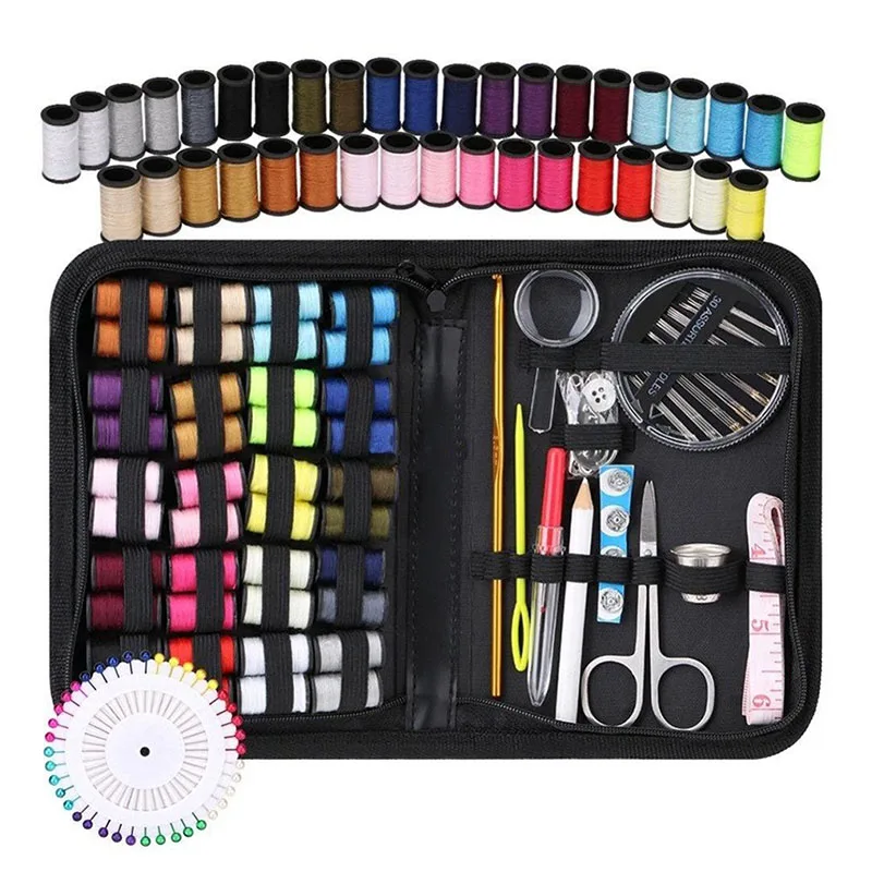 New 128 Pcs Rectangular 4-row Sewing Bag Kit Sew Storage Set for Clothing Repairs 2018ing
New 128 Pcs Rectangular 4-row Sewing Bag Kit Sew Storage Set for Clothing Repairs 2018ing
