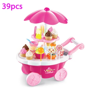 New Hot 39 Pcs Simulation Small Carts Girl Mini Candy Cart Ice Cream Shop Supermarket Children 's Toys Playing Home Baby Toys
New Hot 39 Pcs Simulation Small Carts Girl Mini Candy Cart Ice Cream Shop Supermarket Children 's Toys Playing Home Baby Toys