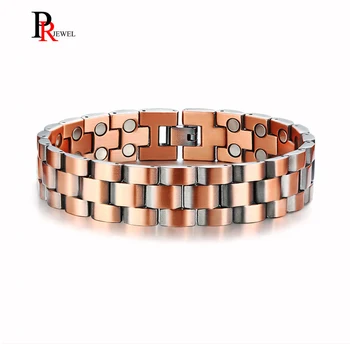 Men's Red Copper Bracelets with Double Row Magnets Healing Arthritis Pain Relief Magnetic Bracelet 8.6"
Men's Red Copper Bracelets with Double Row Magnets Healing Arthritis Pain Relief Magnetic Bracelet 8.6"