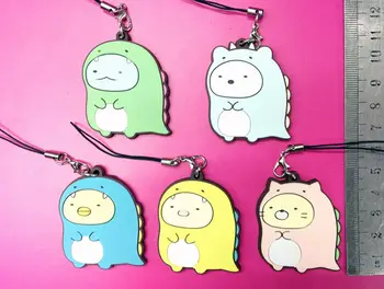 5 pcs/set Genuine SAN-X toys Anime Sumikko Gurashi figure toy kawaii mini animal pvc figures phone strap/Keychain pendant toys
5 pcs/set Genuine SAN-X toys Anime Sumikko Gurashi figure toy kawaii mini animal pvc figures phone strap/Keychain pendant toys