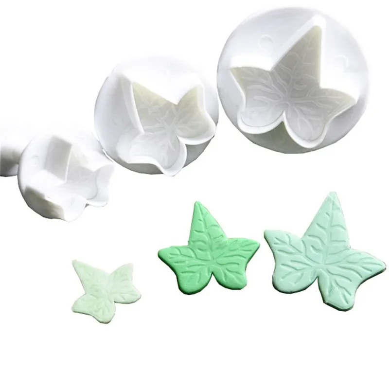 3Pcs/Set Maple Leaf Shape Fondant Cookie Cutters Chocolate Sugarcraft Plunger Mold Cookie Cutter Cake Decorating Tool
3Pcs/Set Maple Leaf Shape Fondant Cookie Cutters Chocolate Sugarcraft Plunger Mold Cookie Cutter Cake Decorating Tool
